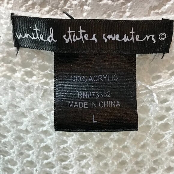 Open Weave Sweater by United States Sweaters 3/$18 - Picture 3 of 3